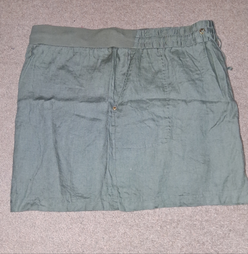 Company Ellen Tracy Linen Skort - Picture 3 of 9